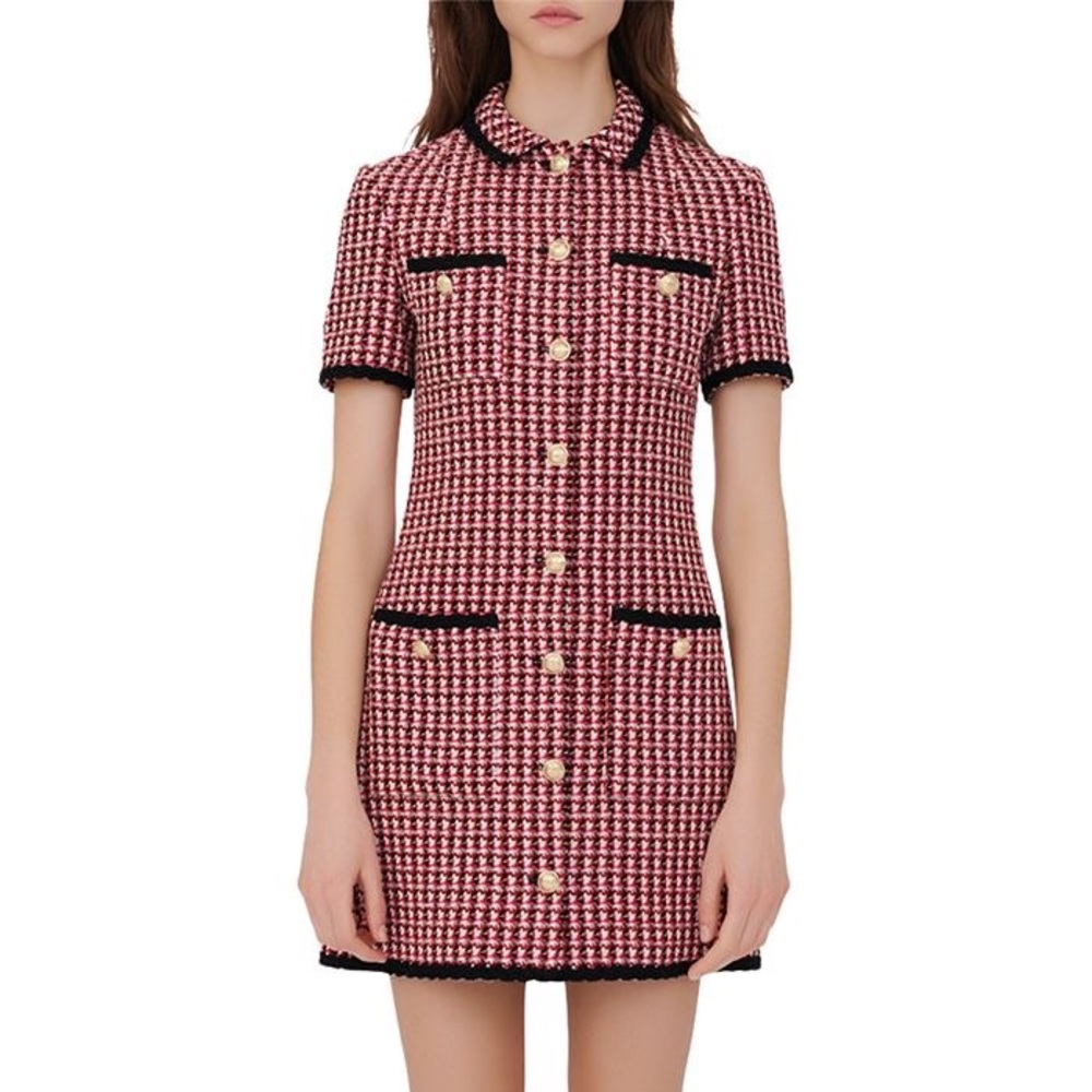 Maje Renalt Tweed Dress